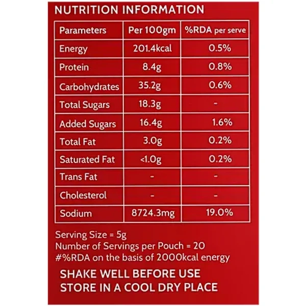 Snapin Street Schezwan Fried Rice Masala: 100 g - 100g