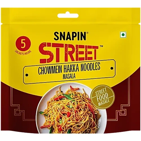 Snapin Street Chowmein Hakka Noodles Masala: 100 g - 100g