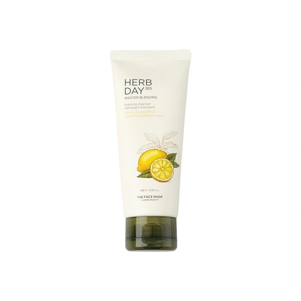 The Face Shop Foaming Cleanser Lemon & Grapefruit: 100 ml - 100ml