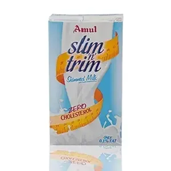 Amul Slim-n-Trim Skimmed Milk: 1 L - 1 l