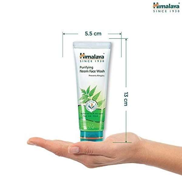Himalaya Neem Face Wash: 50 ml - 50ml