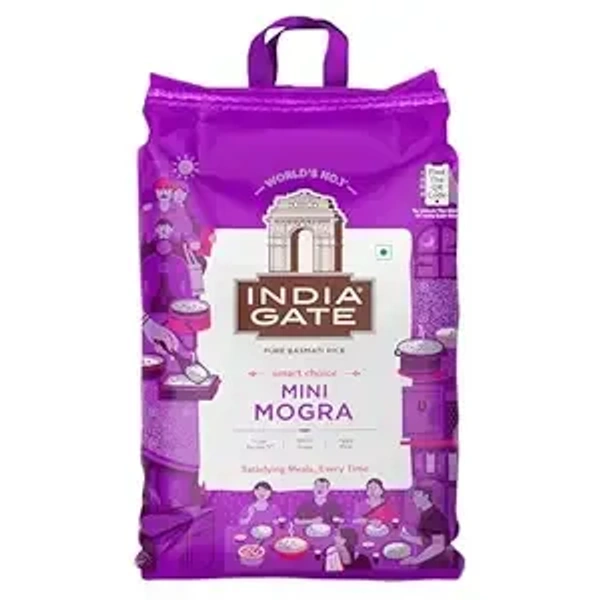 India Gate India Gate Mini Mogra (Broken) Basmati Rice: 10 kgs - 10kg