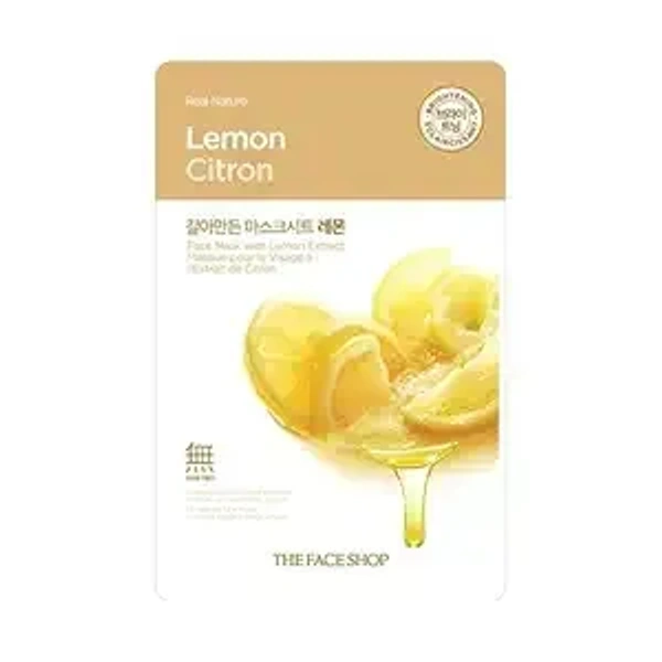  The Face Shop Real Nature Lemon Sheet Mask: 20 g - 20 g
