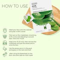The Face Shop Real Nature Aloe Sheet Mask: 20 g - 20g
