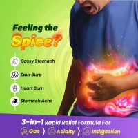 Fast & Up Gas Gone Instant Comfort From Symptoms Of Acidity & Bloating Tablets: 6 Unit - 6unit