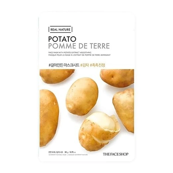 The Face Shop Real Nature Potato Sheet Mask: 20 g - 20 g