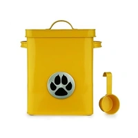 HAZEL Pet Food Container (Yellow) - 6600 ml: 1 Unit