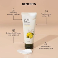 The Face Shop Foaming Cleanser Lemon & Grapefruit: 100 ml - 100ml