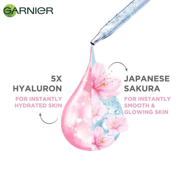  Garnier Japanese Sakura Serum Tissue Mask: 28 g - 28g