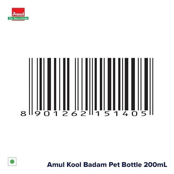 Amul Kool Badam Milk: 180 ml - 180ml