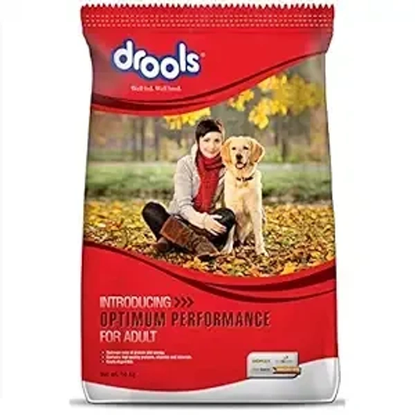 Drools Adult Optimum Performance Food: 10 kg - 10 kg