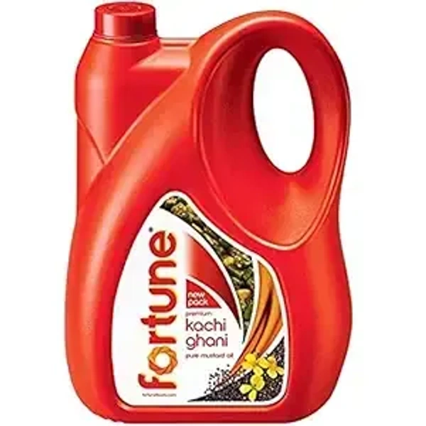 Kings Kachi Ghani Pure Mustard Oil Jar: 4.5 kg - 4.5kg