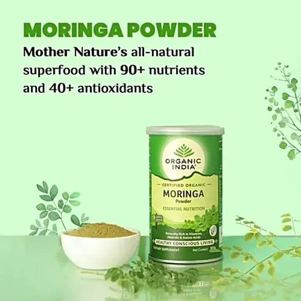 Organic India Moringa Powder: 100 g - 100g