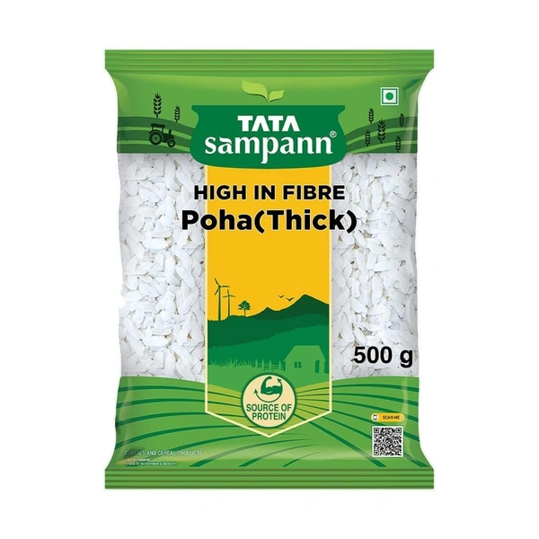  Tata Sampann  Tata Sampann Poha: 500 g - 500g