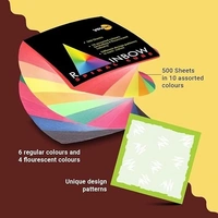 Navneet Youva Rainbow Spiral Cube 500 Sheets: 1 Unit - 1 Unit