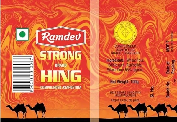 Ramdev Strong Hing: 100 g - 100g