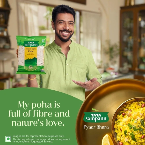  Tata Sampann  Tata Sampann Poha: 500 g - 500g