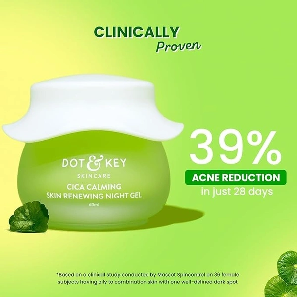 Dot & Key  Dot & Key Cica Calming Skin Renewing Night Gel: 60 ml - 60 ml
