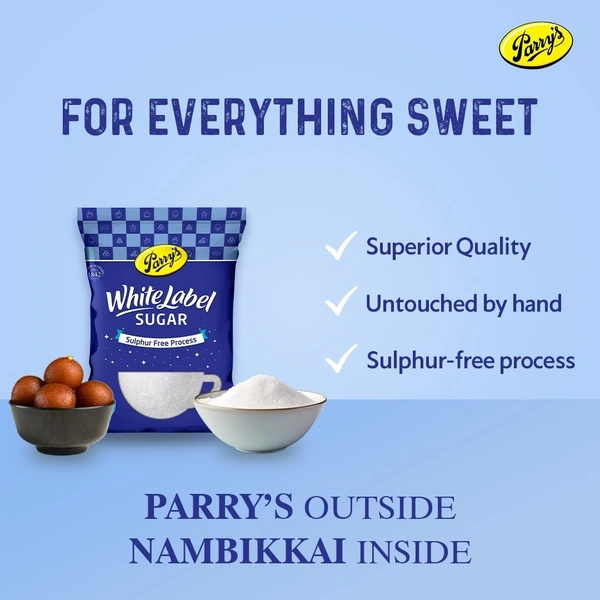 Parry's White Label Sugar: 1 kg - 1kg