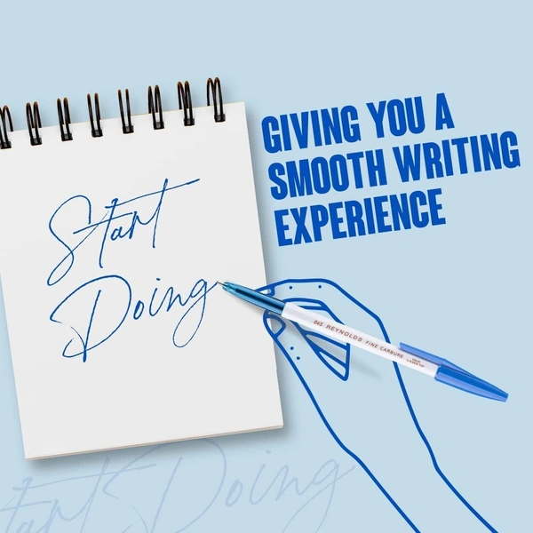 Reynolds 045 Jar Ball Pen - Blue: Pack Of 25 - Pack Of 25