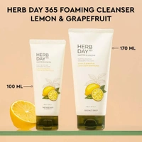 The Face Shop Foaming Cleanser Lemon & Grapefruit: 100 ml - 100ml
