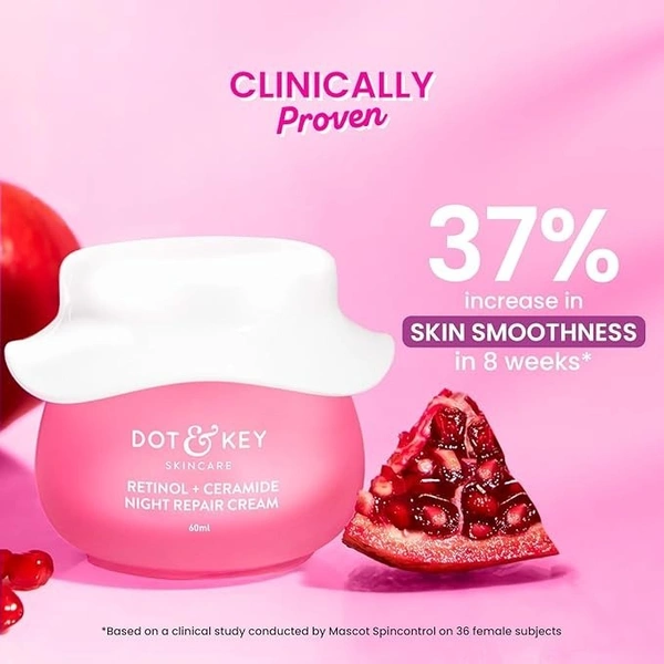 Dot & Key Night Reset Retinol + Ceramide Cream: 60 ml - 60 ml