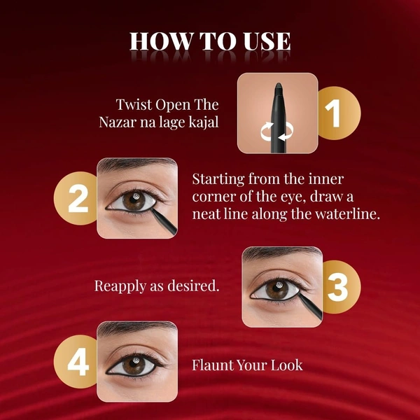 Faces Canada Longwear Eye Pencil - Solid Black: 1.2 g - 1.2g