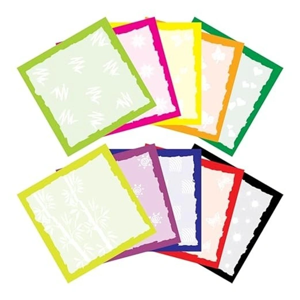 Navneet Youva Rainbow Spiral Cube 500 Sheets: 1 Unit - 1 Unit