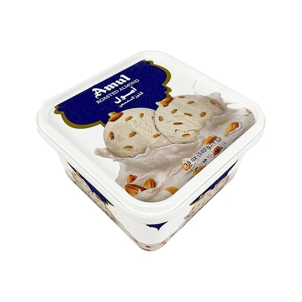 Amul Ice Cream Tub - Roasted Almond: 1 L - 1l