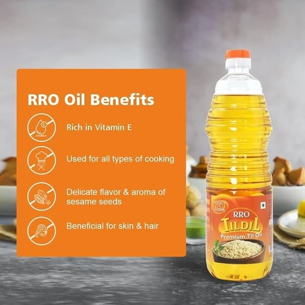 RRO Til Dil Premium Til Oil Bottle (1 L): 917 g - 1L