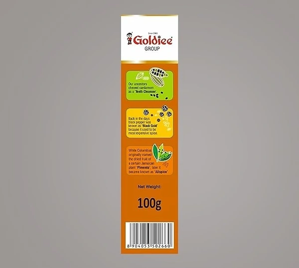Goldiee Pavbhaji Masala: 100 g - 100g