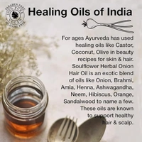 Soulflower Herbal Onion Hair Oil: 120 ml - 120ml