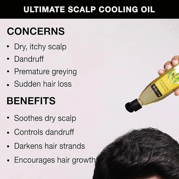 Soulflower Soulflower Cold-Pressed Natural Bhringraj Oil: 120 ml - 120ml