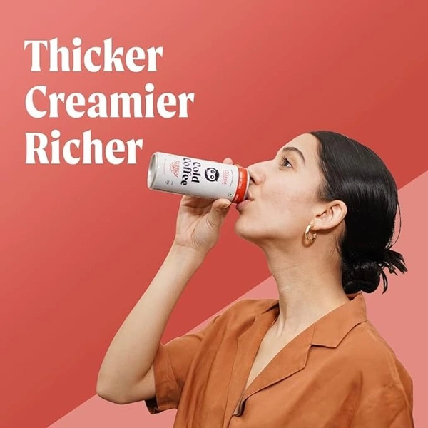 Sleepy Owl Cold Coffee Can Classic: 230 ml - 230ML