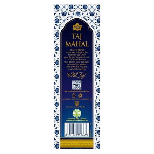 Brooke Bond Taj Mahal Taj Mahal Tea: 500 g - 500G