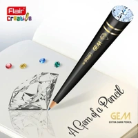 Flair Creative Gem Extra Dark Pencil: 10 Piece - 10 Piece