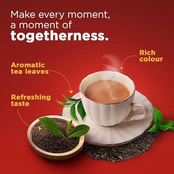 Brooke Bond Red Label Tea: 1 kg - 1KG