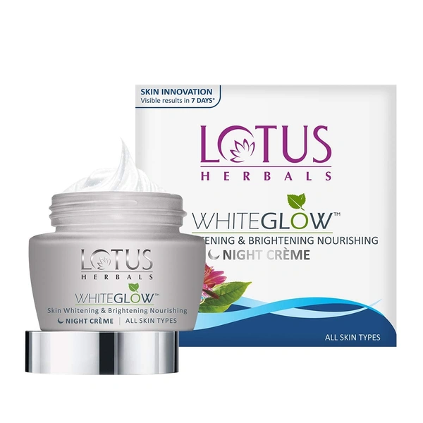 Lotus Herbals Lotus Herbals Whiteglow Night Cream: 60 g - 60 g