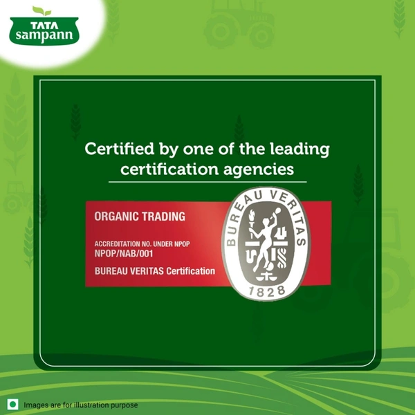 Tata Sampann Organic Unpolished Urad Dal: 500 g - 500g