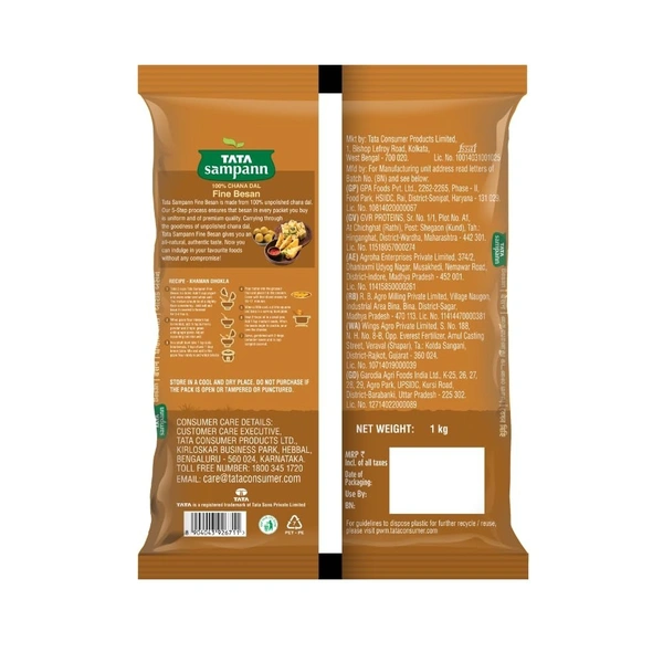 Tata Sampann Tata Sampann Fine Besan: 1 kg - 1kg