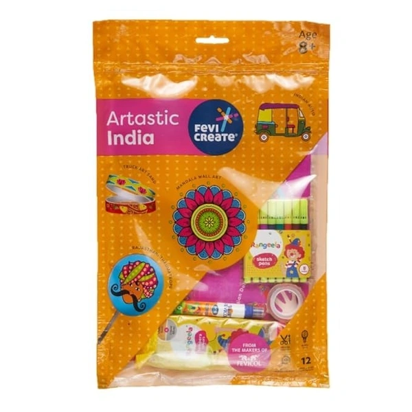 Pidilite Fevicreate Artastic India Kit: 1 Unit - 1 Unit