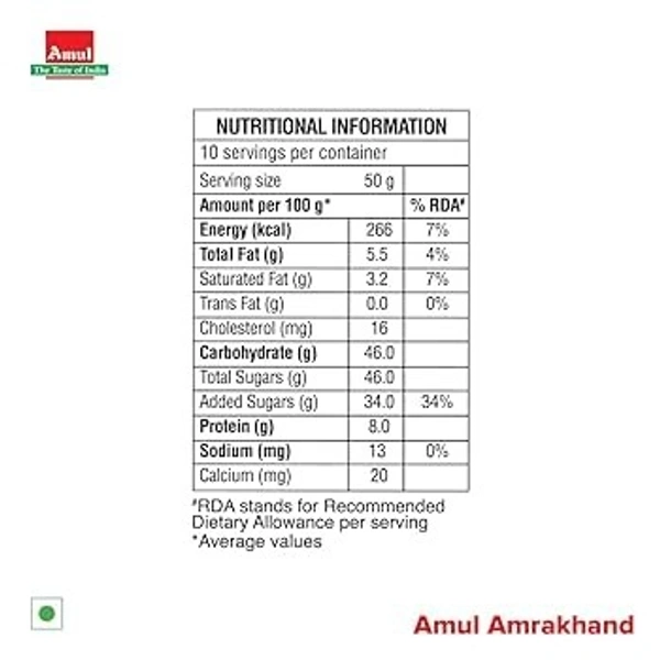 Amul Amrakhand: 500 g - 500g