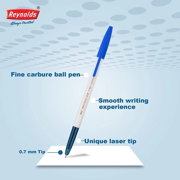 Reynolds 045 Jar Ball Pen - Blue: Pack Of 25 - Pack Of 25