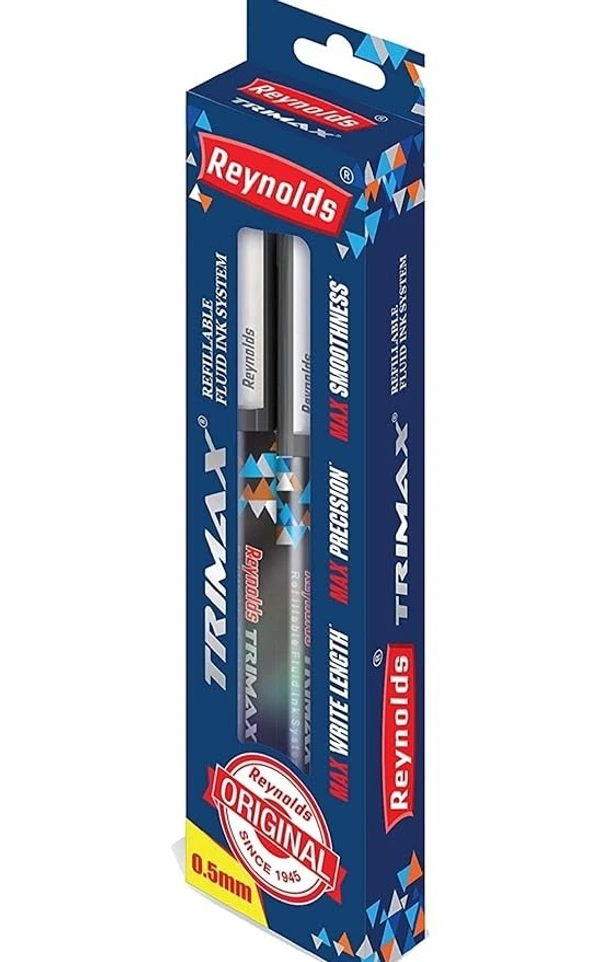 Reynolds Trimax Ball Pen - Blue: Pack of 3 - Pack of 3