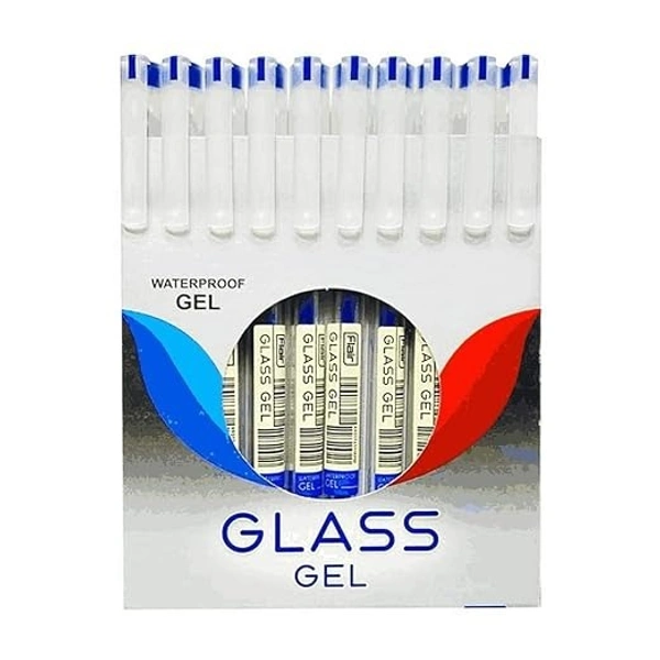 Flair Glass Gel Pen - Blue: 10 Piece - 10 Piece