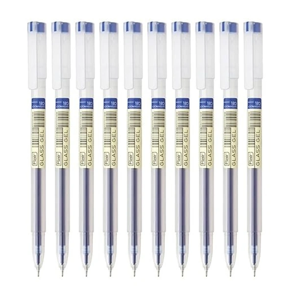 Flair Glass Gel Pen - Blue: 10 Piece - 10 Piece