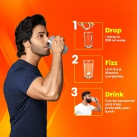  Fast & Up Charge Natural Vitamin C From Amla Extract & Zinc: 20 Unit - 20unit