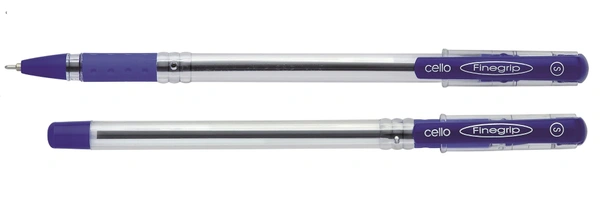 Cello Finegrip Blue Pen (Jar): 25 Pieces - 25 Pieces