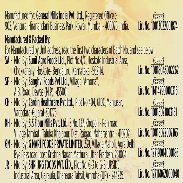 Pillsbury Pillsbury Multi Grain Atta: 5 kgs - Pillsbury