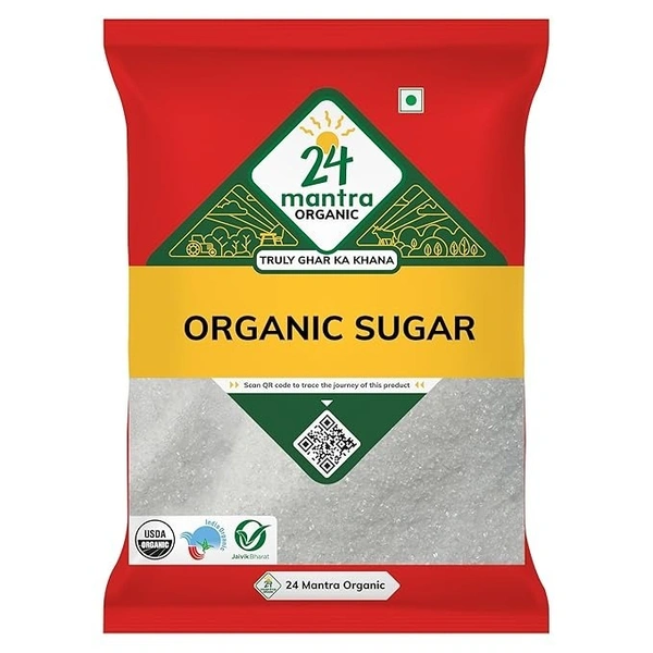24 Mantra Organic Sugar: 1 kg - 1kg